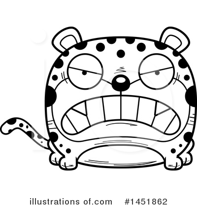 Royalty-Free (RF) Leopard Clipart Illustration by Cory Thoman - Stock Sample #1451862