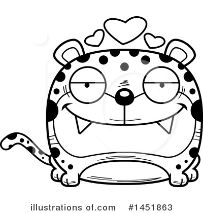 Royalty-Free (RF) Leopard Clipart Illustration by Cory Thoman - Stock Sample #1451863