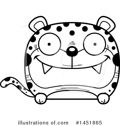 Royalty-Free (RF) Leopard Clipart Illustration by Cory Thoman - Stock Sample #1451865