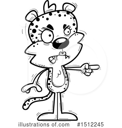 Royalty-Free (RF) Leopard Clipart Illustration by Cory Thoman - Stock Sample #1512245