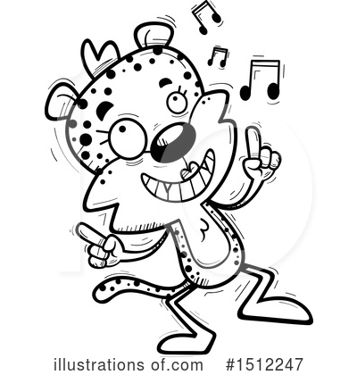 Royalty-Free (RF) Leopard Clipart Illustration by Cory Thoman - Stock Sample #1512247