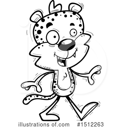 Royalty-Free (RF) Leopard Clipart Illustration by Cory Thoman - Stock Sample #1512263