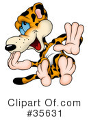 Leopard Clipart #35631 by dero