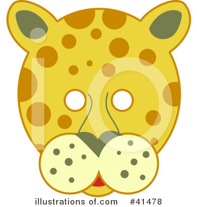 Royalty-Free (RF) Leopard Clipart Illustration by Prawny - Stock Sample #41478