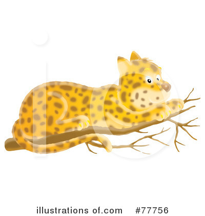 Royalty-Free (RF) Leopard Clipart Illustration by Alex Bannykh - Stock Sample #77756