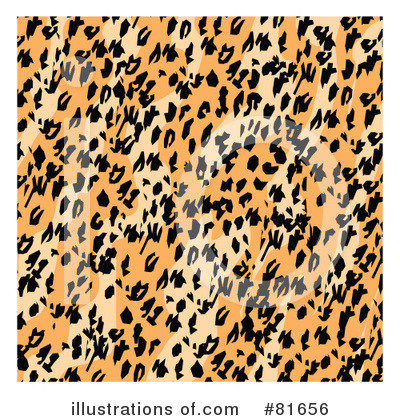 Royalty-Free (RF) Leopard Print Clipart Illustration by Andy Nortnik - Stock Sample #81656