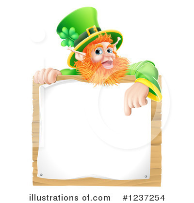 Royalty-Free (RF) Leprechaun Clipart Illustration by AtStockIllustration - Stock Sample #1237254