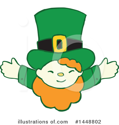 Royalty-Free (RF) Leprechaun Clipart Illustration by Cherie Reve - Stock Sample #1448802