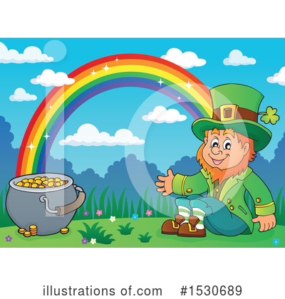 Pot Of Gold Clipart #1530689 by visekart