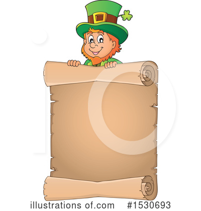 Royalty-Free (RF) Leprechaun Clipart Illustration by visekart - Stock Sample #1530693