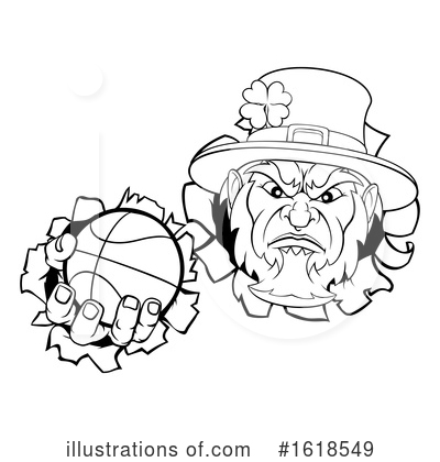 Royalty-Free (RF) Leprechaun Clipart Illustration by AtStockIllustration - Stock Sample #1618549
