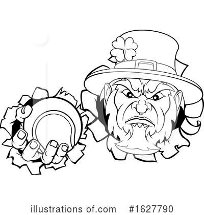 Royalty-Free (RF) Leprechaun Clipart Illustration by AtStockIllustration - Stock Sample #1627790