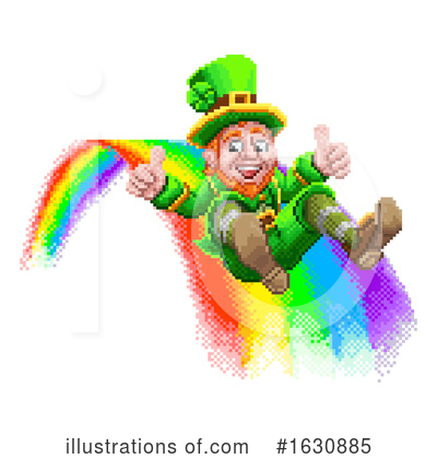 Royalty-Free (RF) Leprechaun Clipart Illustration by AtStockIllustration - Stock Sample #1630885
