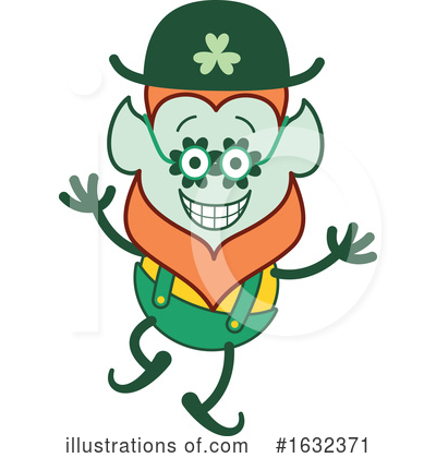 Royalty-Free (RF) Leprechaun Clipart Illustration by Zooco - Stock Sample #1632371