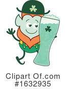 Leprechaun Clipart #1632935 by Zooco