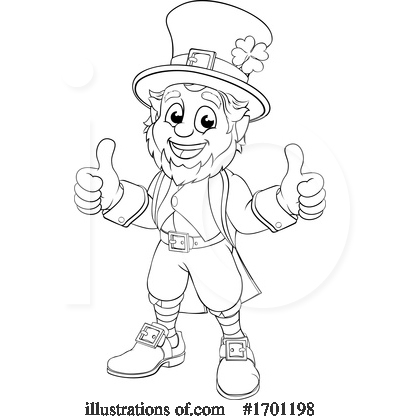 Royalty-Free (RF) Leprechaun Clipart Illustration by AtStockIllustration - Stock Sample #1701198