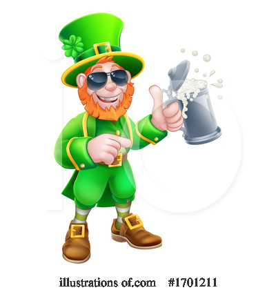 Royalty-Free (RF) Leprechaun Clipart Illustration by AtStockIllustration - Stock Sample #1701211