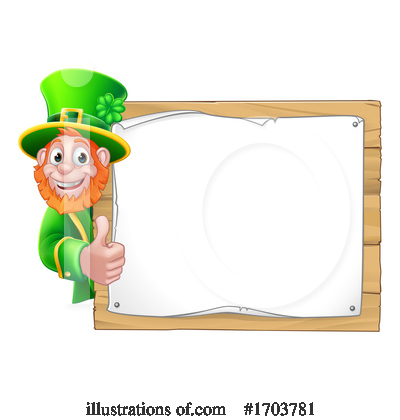 Royalty-Free (RF) Leprechaun Clipart Illustration by AtStockIllustration - Stock Sample #1703781