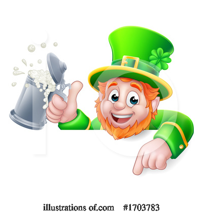 Royalty-Free (RF) Leprechaun Clipart Illustration by AtStockIllustration - Stock Sample #1703783