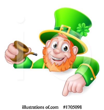 Royalty-Free (RF) Leprechaun Clipart Illustration by AtStockIllustration - Stock Sample #1705098