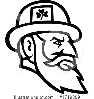 Royalty-Free (RF) Leprechaun Clipart Illustration by patrimonio - Stock Sample #1719009