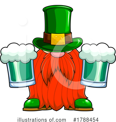 Leprechaun Clipart #1788454 by Hit Toon