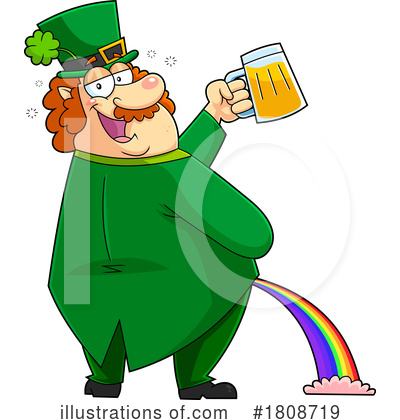 Saint Paddys Day Clipart #1808719 by Hit Toon