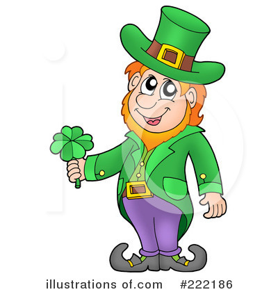 Royalty-Free (RF) Leprechaun Clipart Illustration by visekart - Stock Sample #222186