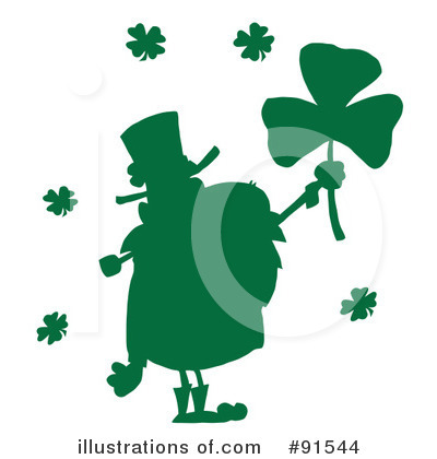 Royalty-Free (RF) Leprechaun Clipart Illustration by Hit Toon - Stock Sample #91544