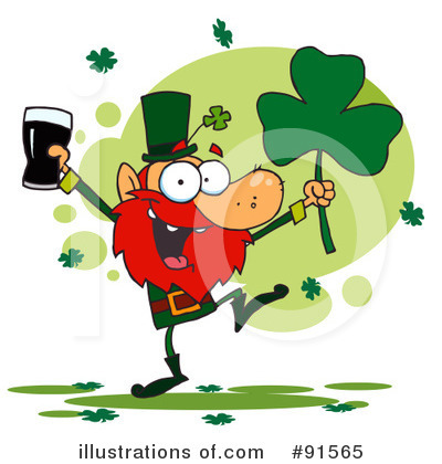 Saint Paddys Day Clipart #91565 by Hit Toon