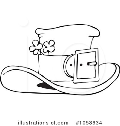 Royalty-Free (RF) Leprechaun Hat Clipart Illustration by djart - Stock Sample #1053634