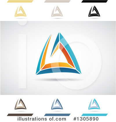 Royalty-Free (RF) Letter A Clipart Illustration by cidepix - Stock Sample #1305890