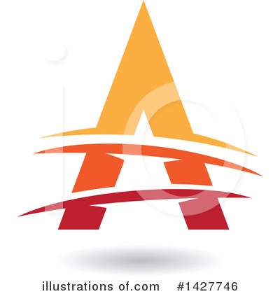 Royalty-Free (RF) Letter A Clipart Illustration by cidepix - Stock Sample #1427746