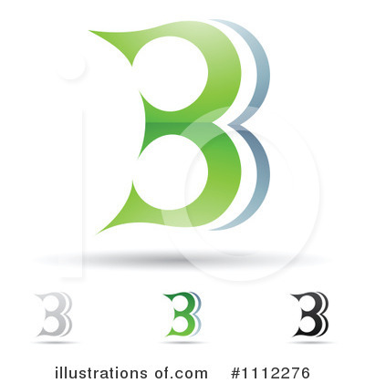Royalty-Free (RF) Letter B Clipart Illustration by cidepix - Stock Sample #1112276