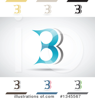 Royalty-Free (RF) Letter B Clipart Illustration by cidepix - Stock Sample #1345567