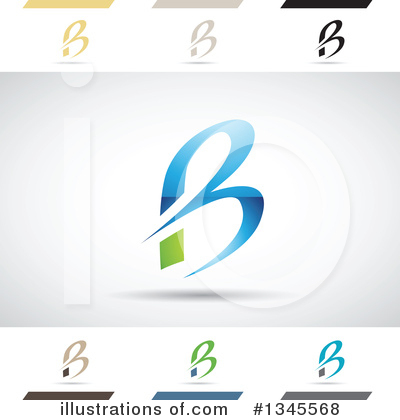 Royalty-Free (RF) Letter B Clipart Illustration by cidepix - Stock Sample #1345568