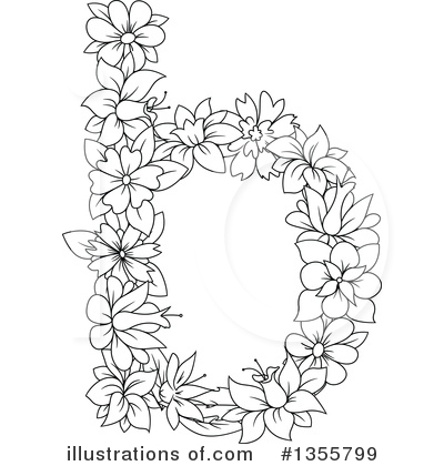Royalty-Free (RF) Letter B Clipart Illustration by Vector Tradition SM - Stock Sample #1355799