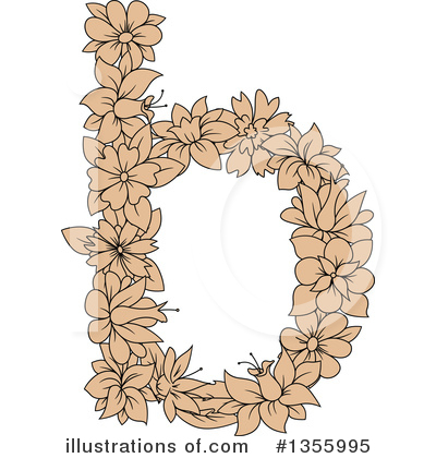 Letter B Clipart #1355995 by Vector Tradition SM