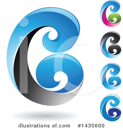 Royalty-Free (RF) Letter B Clipart Illustration by cidepix - Stock Sample #1435600