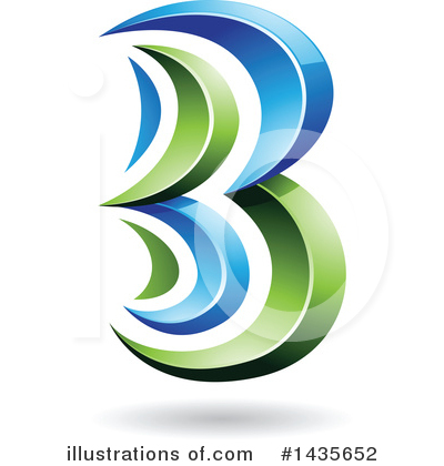 Royalty-Free (RF) Letter B Clipart Illustration by cidepix - Stock Sample #1435652