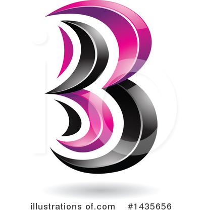 Royalty-Free (RF) Letter B Clipart Illustration by cidepix - Stock Sample #1435656