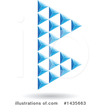 Royalty-Free (RF) Letter B Clipart Illustration by cidepix - Stock Sample #1435663