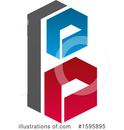 Letter B Clipart #1595895 by Vector Tradition SM