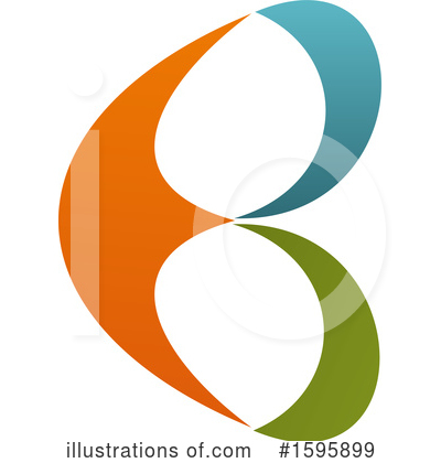 Letter B Clipart #1595899 by Vector Tradition SM