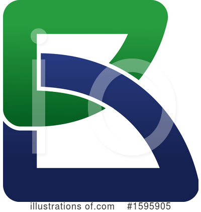 Letter B Clipart #1595905 by Vector Tradition SM