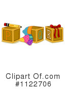 Letter Blocks Clipart #1122706 by BNP Design Studio