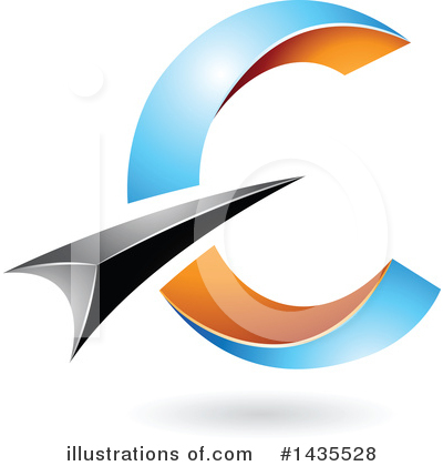 Royalty-Free (RF) Letter C Clipart Illustration by cidepix - Stock Sample #1435528