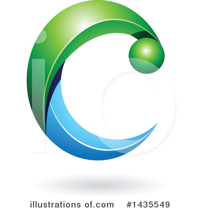 Royalty-Free (RF) Letter C Clipart Illustration by cidepix - Stock Sample #1435549