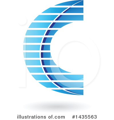 Royalty-Free (RF) Letter C Clipart Illustration by cidepix - Stock Sample #1435563