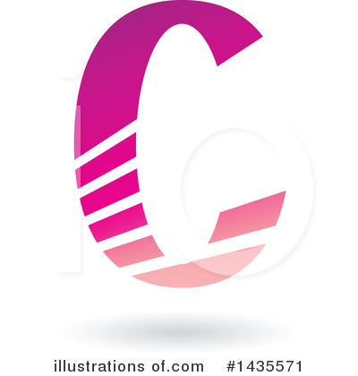 Royalty-Free (RF) Letter C Clipart Illustration by cidepix - Stock Sample #1435571